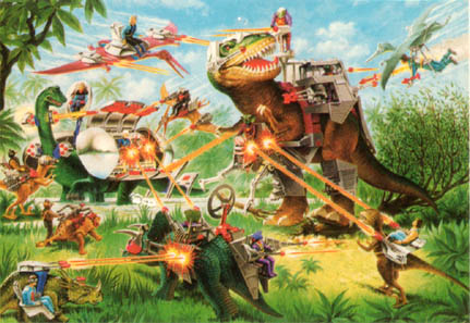 Harness the power...DINO RIDERS!!!